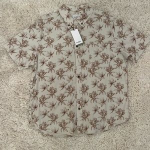 NWT patterned goodfellow shirt - XL